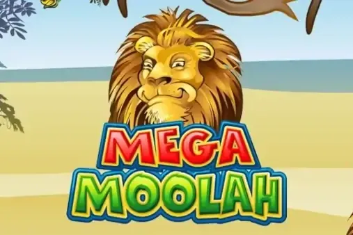 Pantalla principal de la tragamonedas Mega Moolah con temática de selva