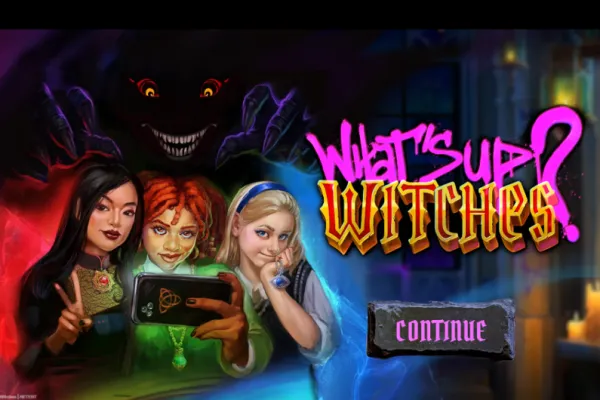 Pantalla principal de la slot What’s Up? Witches de NetEnt