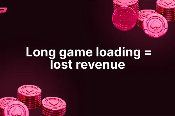 Visual sobre optimización técnica y estabilidad de carga en productos de casino online