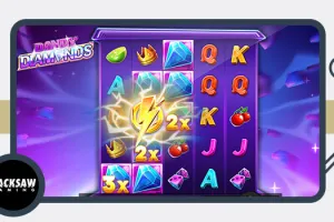 Hacksaw Gaming lanza Dandy Diamonds, una tragamonedas de 5x5 con comodines multiplicadores