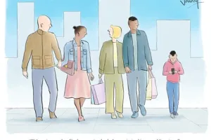 Steve Jones retrata el tiempo de pantalla infantil en una viñeta