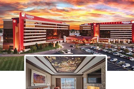 Habitación y suite de estilo premium en FireKeepers Casino Hotel
