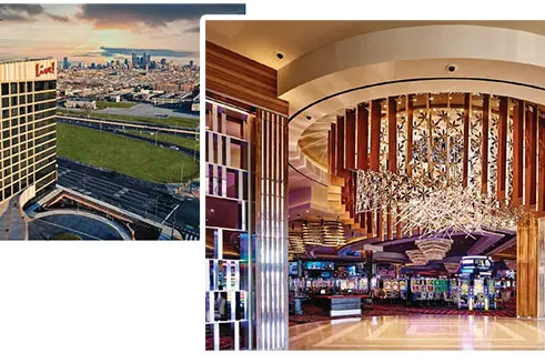 Ambiente del casino en Filadelfia durante jornadas de alta afluencia y eventos deportivos