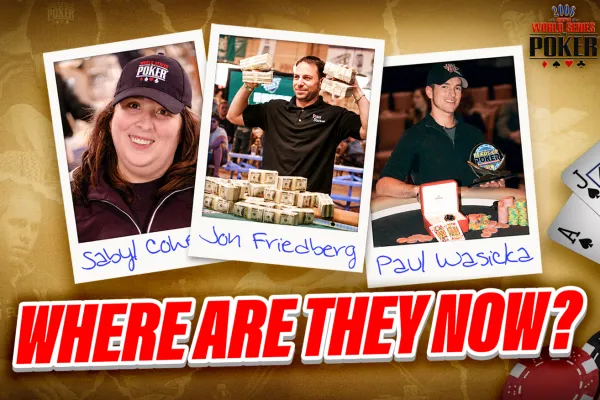 Imagen principal del episodio del podcast sobre figuras destacadas de la WSOP 2006