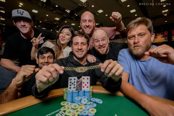 Darren Rabinowitz en acción camino al título