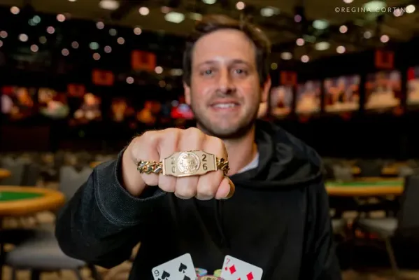 Rabinowitz durante el desenlace del evento en Las Vegas