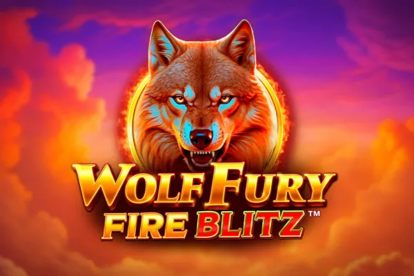 Imagen promocional de la slot Wolf Fury Fire Blitz de Blueprint Gaming