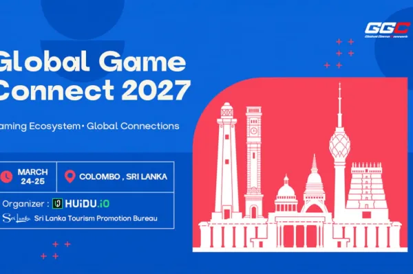 Imagen promocional de Global Game Connect 2027 en Sri Lanka