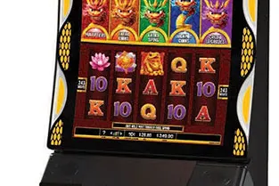 Pantalla del slot Combo Craze Five Pillars en el gabinete Prism Spark