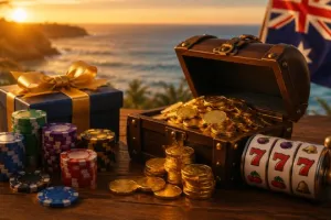 Guía práctica de bonos y requisitos de apuesta de Pokiesurf Casino en Australia