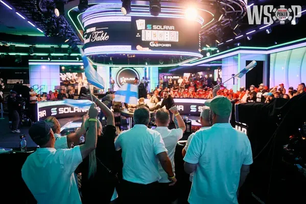 Imagen del Main Event de la WSOP 2026 durante su desarrollo
