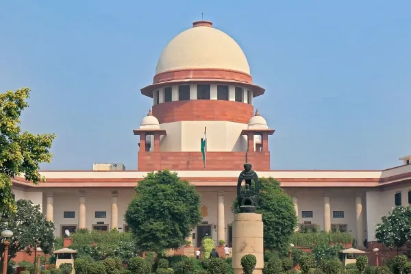 Edificio de la Corte Suprema de India, que analizará la legalidad de la prohibición nacional del juego online con dinero real