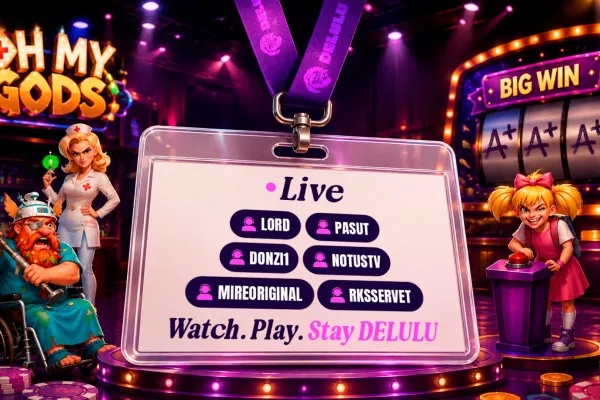 Juegos de DELULU Gaming destacados en contenidos de streaming