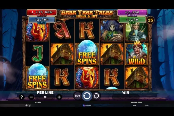 Imagen promocional del juego 3 Pots of Baba Yaga de Spinomenal
