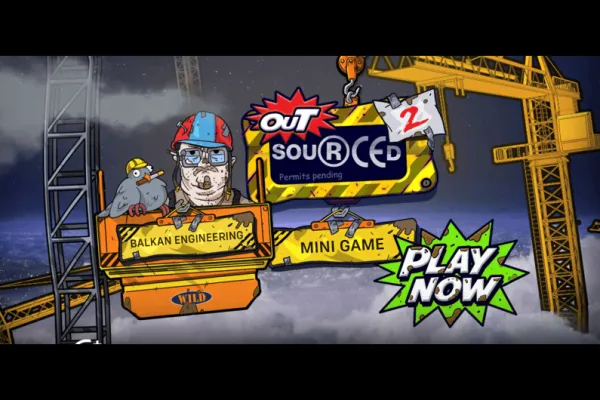 Secuela de Outsourced 2 de Nolimit City ambientada en una obra de construcción