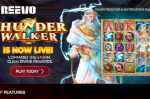 REEVO lanza Thunder Walker, una tragamonedas inspirada en la mitología griega