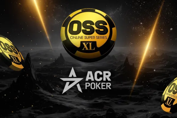 Imagen promocional de la serie OSS XL de Americas Cardroom con premios garantizados en torneos de póker online