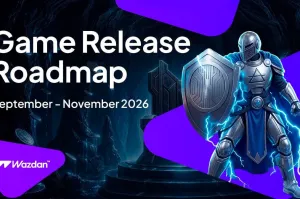 Wazdan presenta un calendario de cuatro lanzamientos entre septiembre y noviembre de 2026