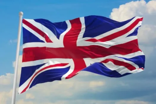 Bandera del Reino Unido como imagen de contexto para las futuras reformas regulatorias del juego