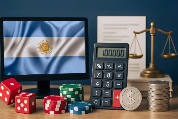 Imagen ilustrativa sobre la recaudación fiscal del juego online en Argentina